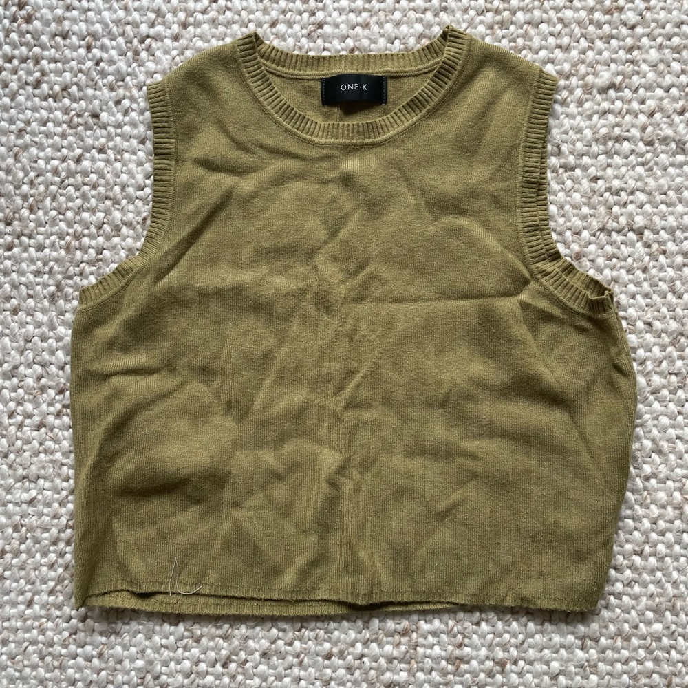 Green Tank Top